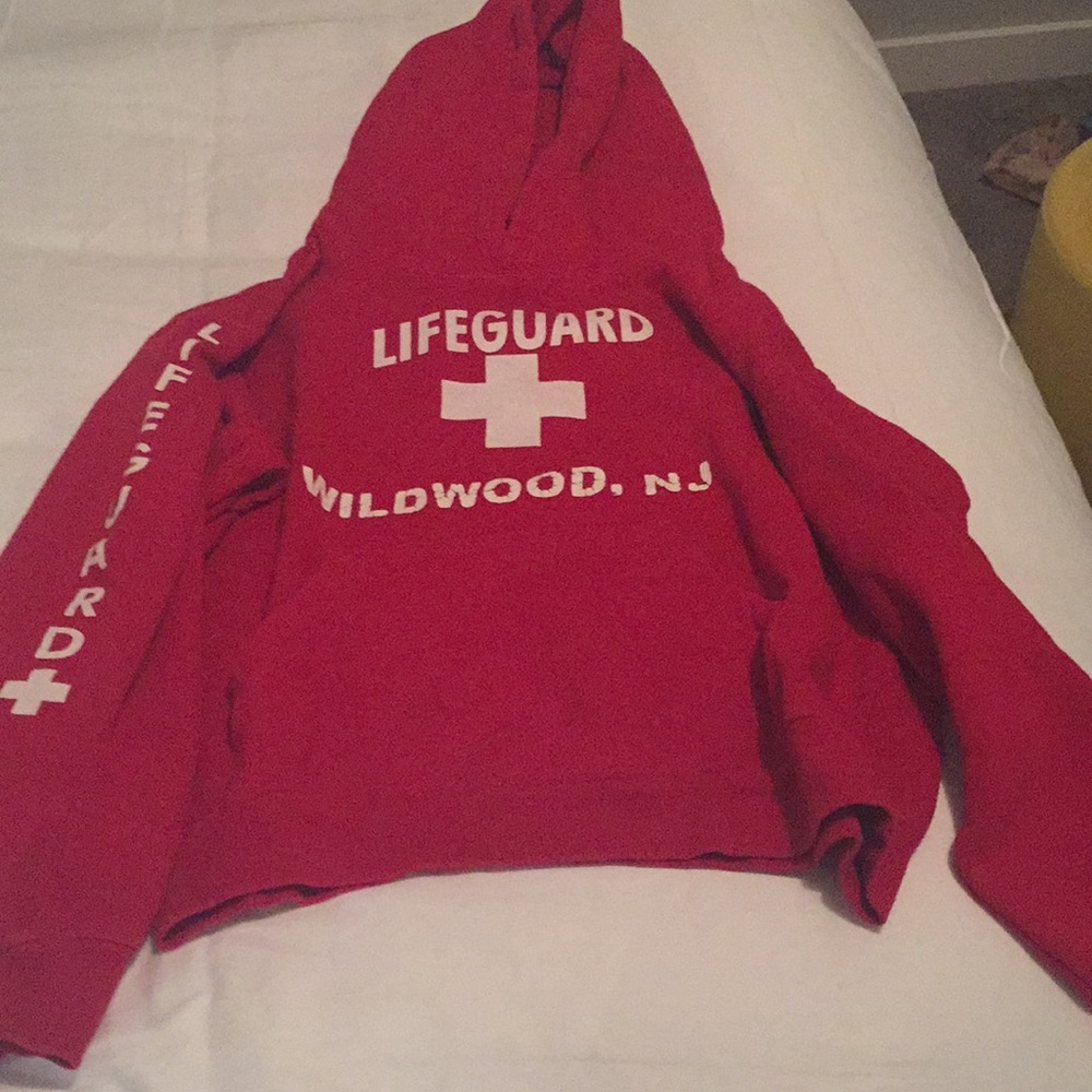 Lifeguard Wildwood New Jersey sweatshirt size 10